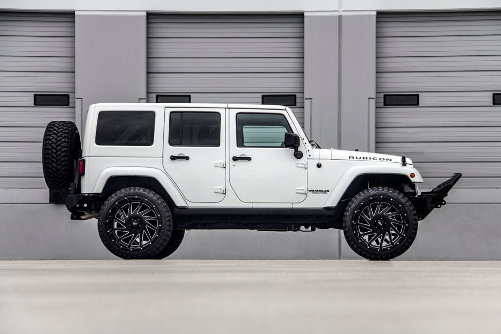 24x14 M12 OffRoad-Monster Wheels on a Jeep Rubicon