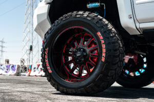 M17 OffRoad Monster Wheels on a Chevrolet Silverado