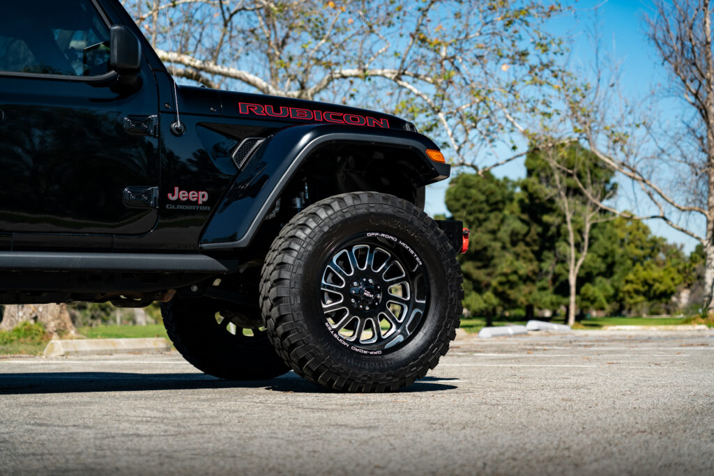M17 OffRoad Monster Wheels on a Jeep Gladiator Rubicon