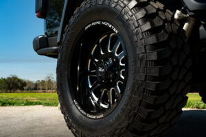 M17 OffRoad Monster Wheels on a Jeep Gladiator Rubicon