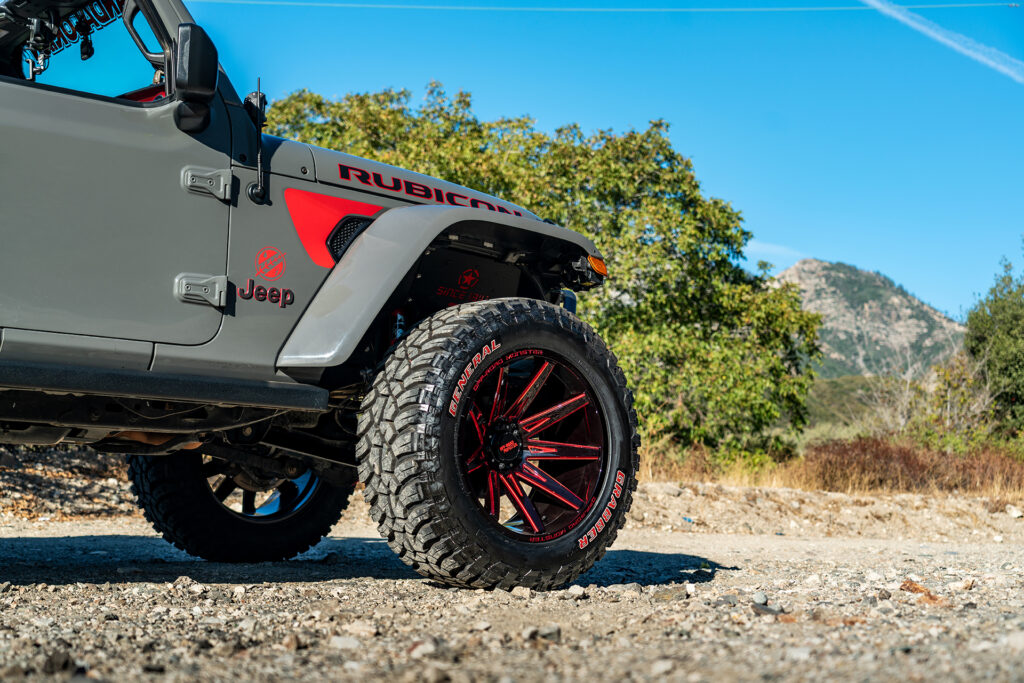 M25 Offroad Monster Wheels on a JeepJT