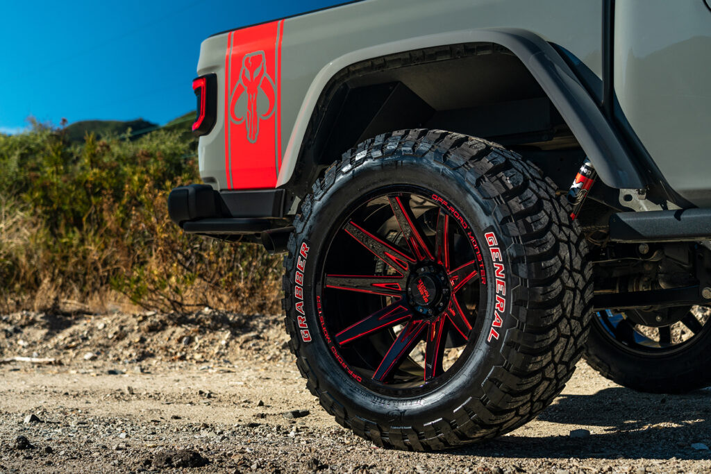 M25 Offroad Monster Wheels on a JeepJT