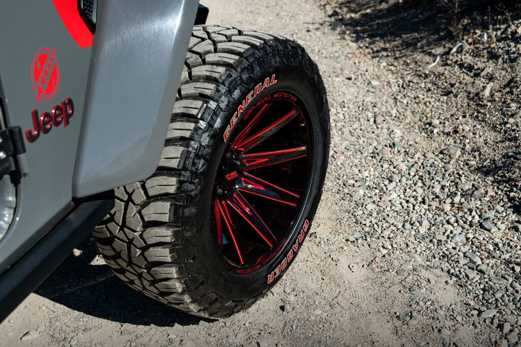 M25 Offroad Monster Wheels on a JeepJT
