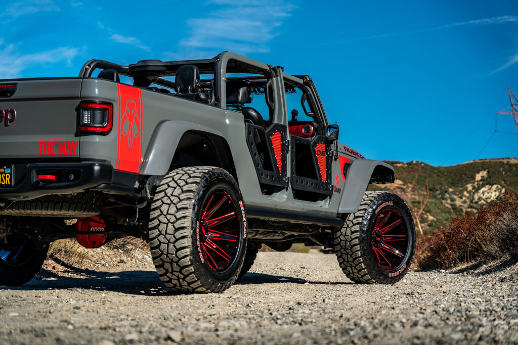 M25 Offroad Monster Wheels on a JeepJT
