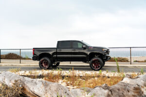 M25 Offroad Monster Wheels on a Lifted Chevy Silverado Z71