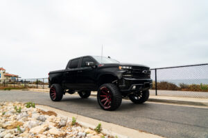 M25 Offroad Monster Wheels on a Lifted Chevy Silverado Z71