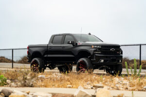 M25 Offroad Monster Wheels on a Lifted Chevy Silverado Z71