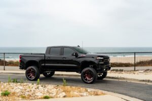 M25 Offroad Monster Wheels on a Lifted Chevy Silverado Z71