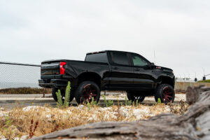 M25 Offroad Monster Wheels on a Lifted Chevy Silverado Z71