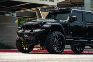 26x12 M26 - OffRoad Monster Wheels on a Jeep Gladiator