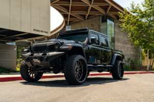 26x12 M26 - OffRoad Monster Wheels on a Jeep Gladiator