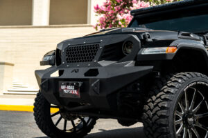 26x12 M26 - OffRoad Monster Wheels on a Jeep Gladiator