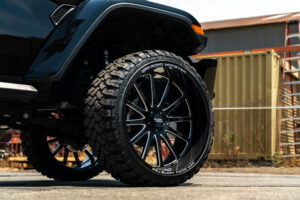 26x12 M26 - OffRoad Monster Wheels on a Jeep Gladiator