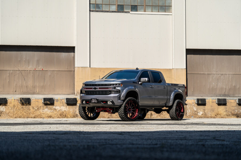 M26 Offroad Monster Wheels on a Chevy Silverado