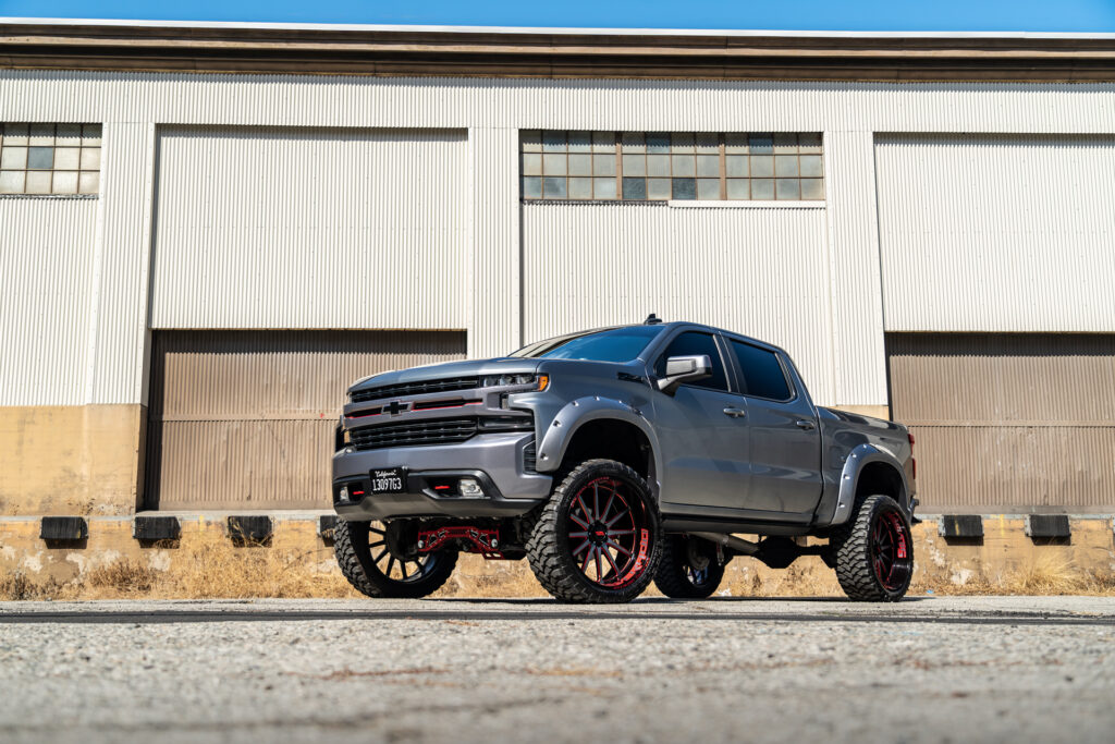 M26 Offroad Monster Wheels on a Chevy Silverado