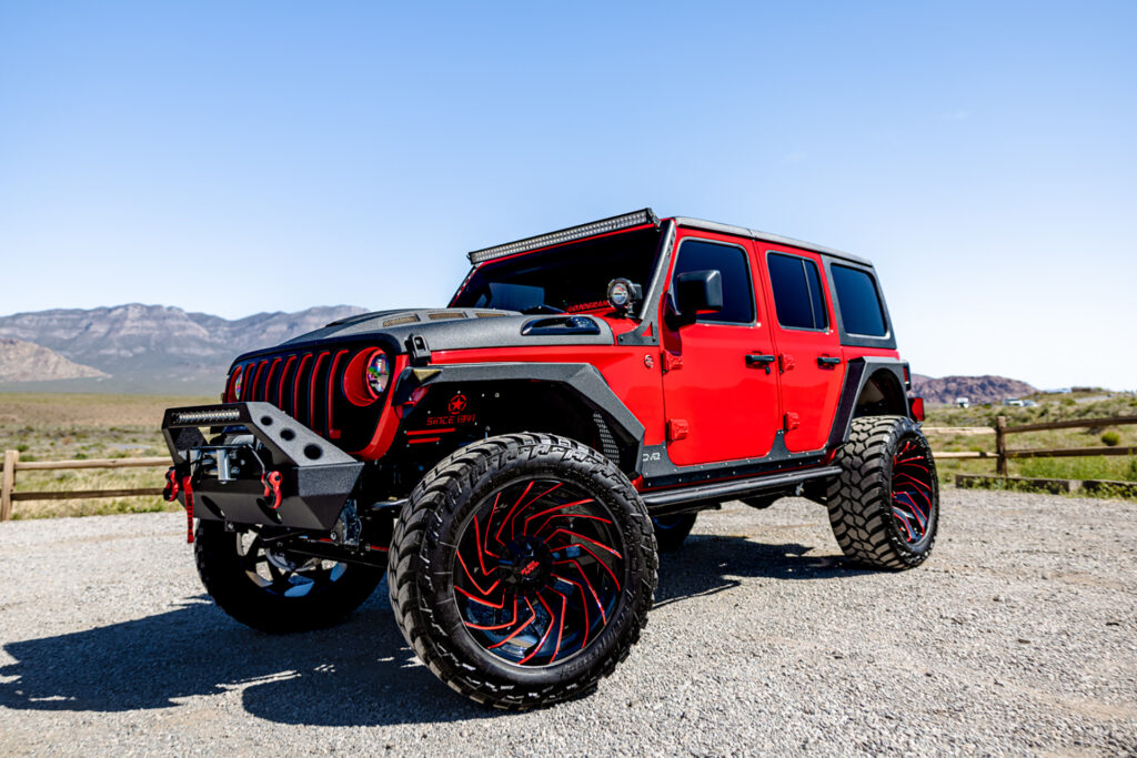 M24 OffRoad Monster Wheels on a Jeep JK