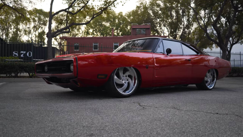 Retro 5 Strada Wheels | Bagged 1970 Dodge Charger – Strada Wheels