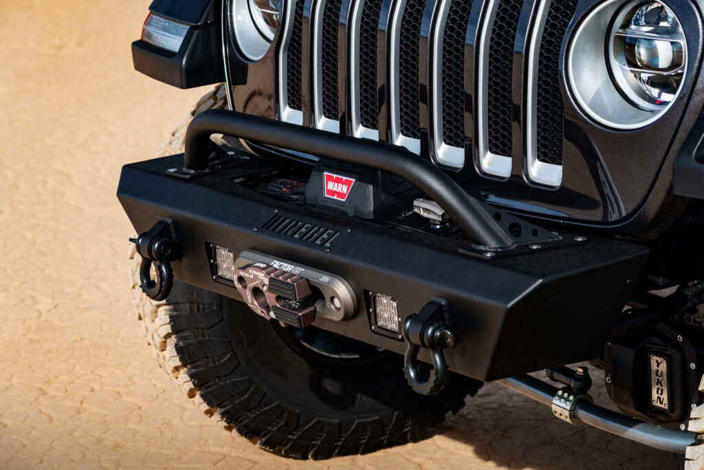 M50 Offroad Monster Wheels on the 2022 SEMA Jeep JLU