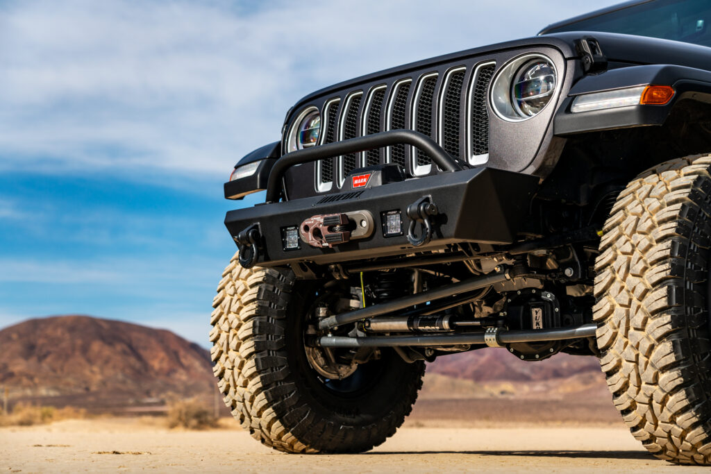 M50 Offroad Monster Wheels on the 2022 SEMA Jeep JLU