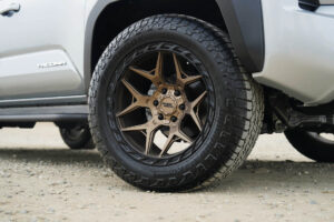 Offroad Monster M40 Wheel in Bronze on a Toyota Tacoma