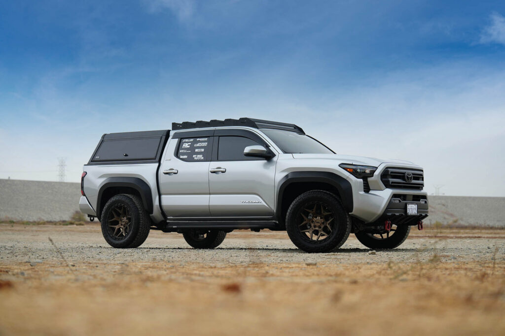 Offroad Monster M40 Wheel in Bronze on a Toyota Tacoma
