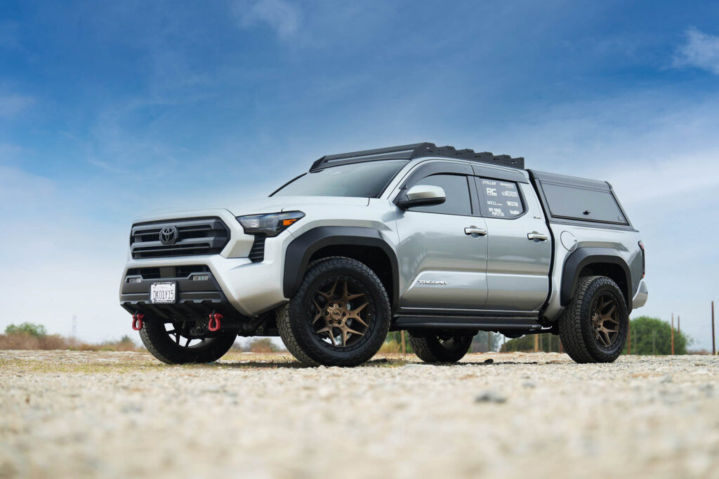 Offroad Monster M40 Wheel in Bronze on a Toyota Tacoma