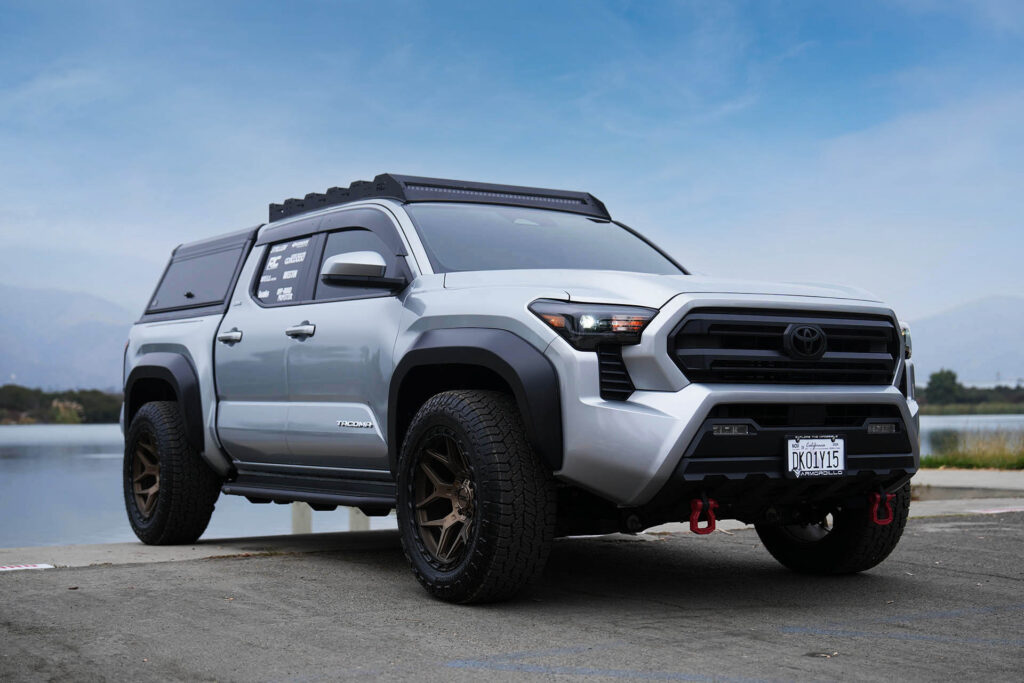 Offroad Monster M40 Wheel in Bronze on a Toyota Tacoma