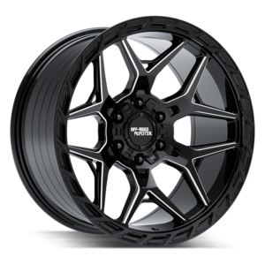 Offroad Monster M40 Wheel in Gloss Black Milled