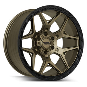 Offroad Monster M40 Wheel in Bronze with Black Ring