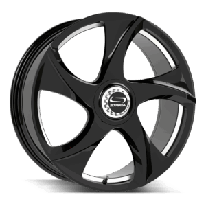 Strada VINO Gloss Black Milled Silver Cap