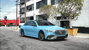 Mercedes Benz S63 on Martello wheels