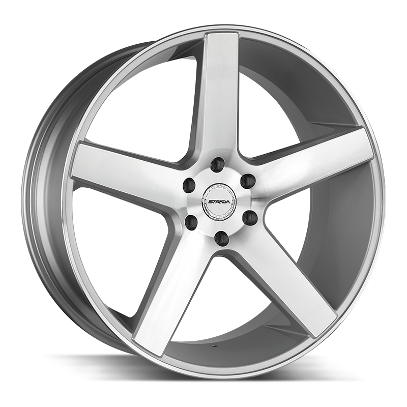 Strada Perfetto - Silver Machined - 24 Inch
