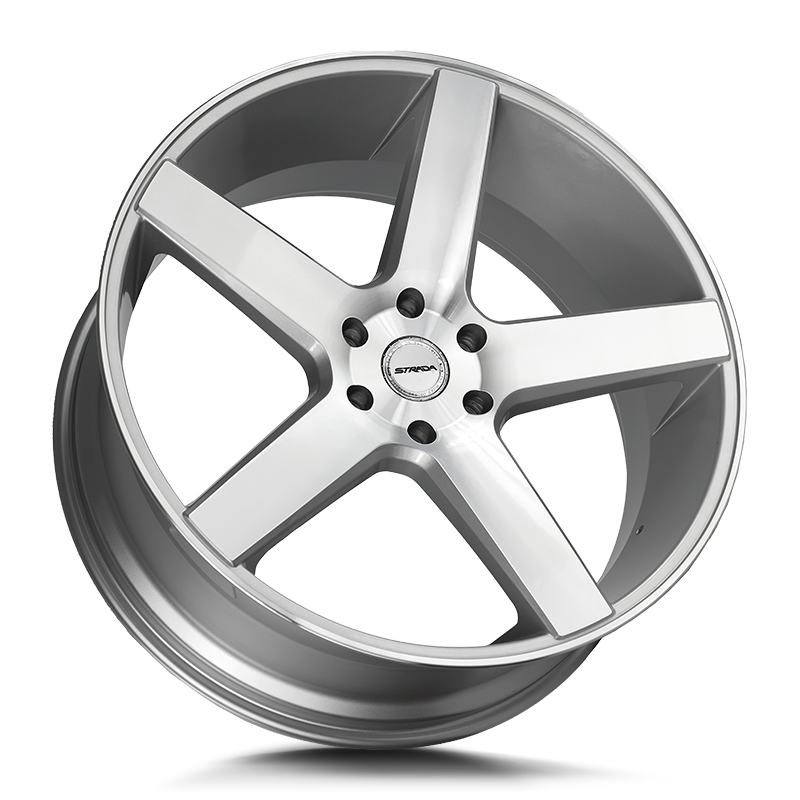 Strada Perfetto - Silver Machined - 24 Inch