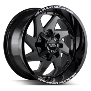 The M09 Wheel by Off Road Monster in All Gloss Black