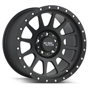 The M10 Wheel by Off Road Monster in Flat Black
