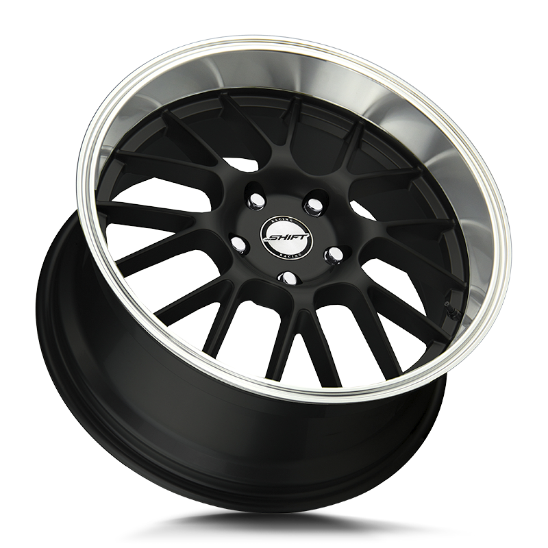 The Crank Wheel by Shift in Black Polished Lip
