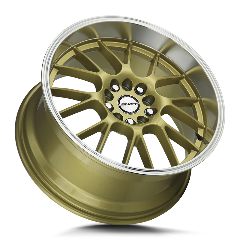 The Crank Wheel by Shift in Gold Polished Lip