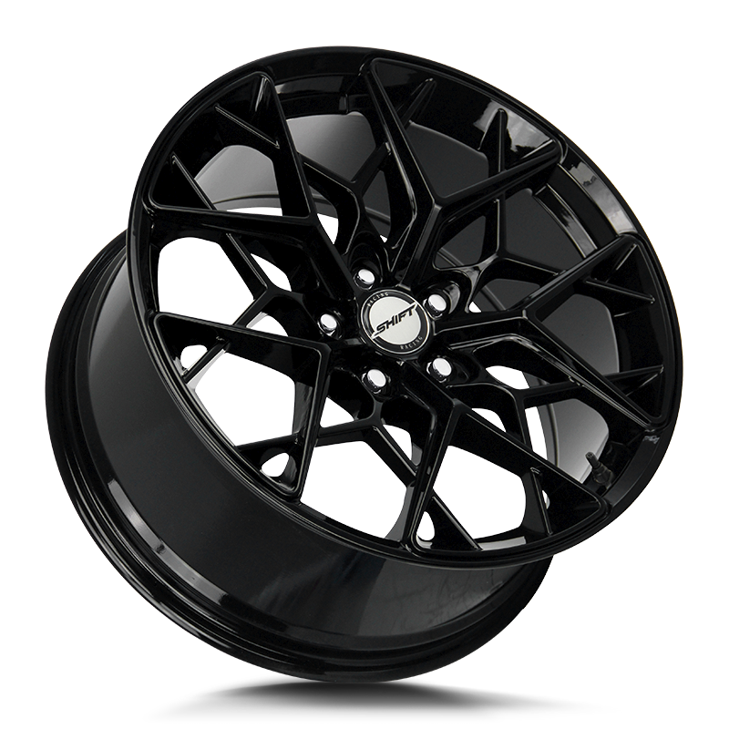 The Piston Wheel by Shift in All Gloss Black