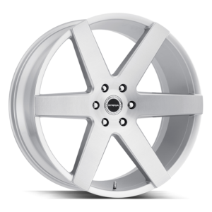 The Coda Wheel by Strada in Brushed Face Silver