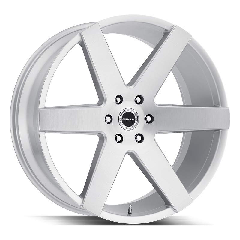 The Coda Wheel by Strada in Brushed Face Silver