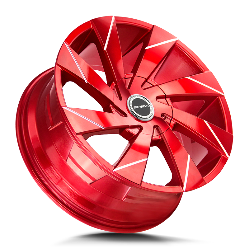 The Moto Wheel by Strada in Candy Red