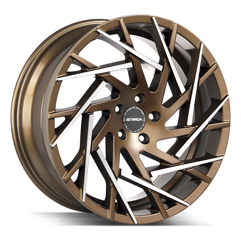 The Nido Wheel by Strada in Bronze Machined Tips